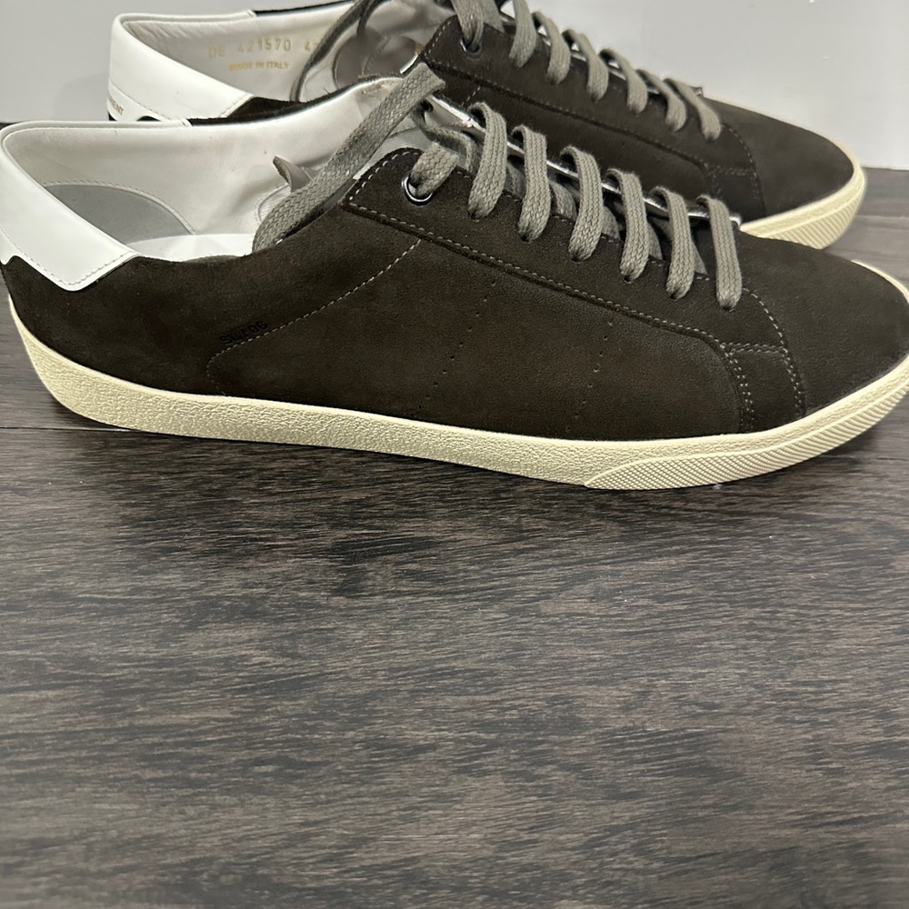Saint Laurent court classic sneakers size 10 - Picture 4 of 9